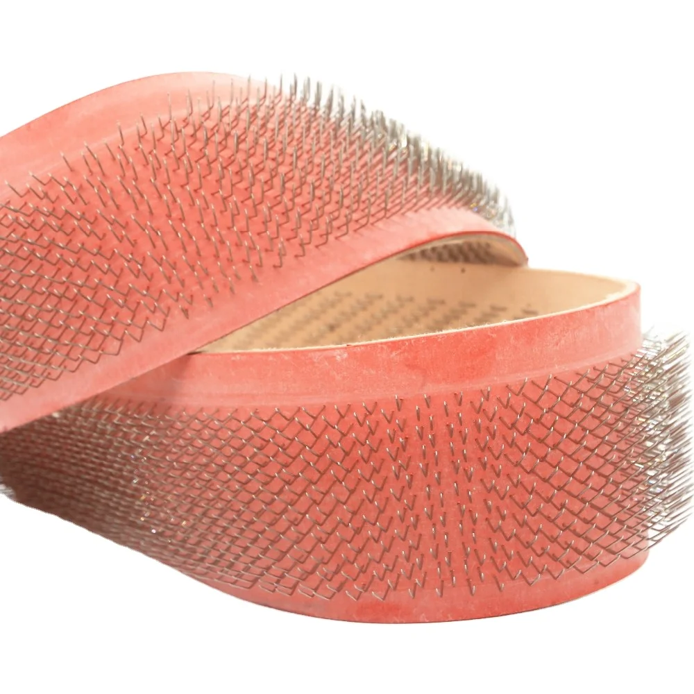 Textile industry card machine parts flexible card clothing stripper