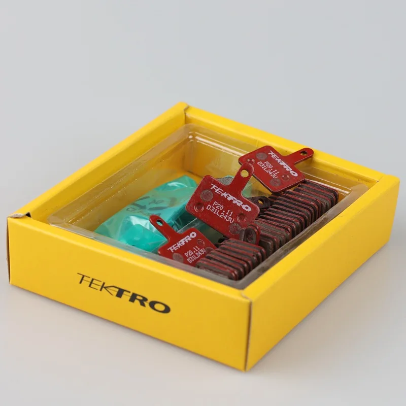 Good Performance TEKTRO Disc Brake Pads Boxed 15 Pairs Ceramic Metal Pads P20.11