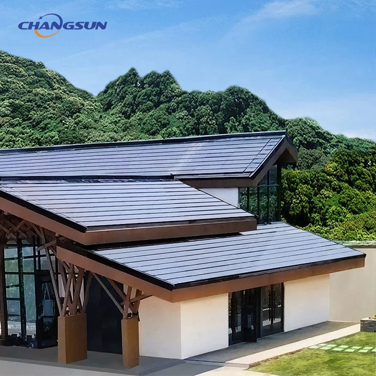 CHANGSUN solar panel mounting system photovoltaic mounting factory supply roof tile metal flat aluminum solar mounting bracket