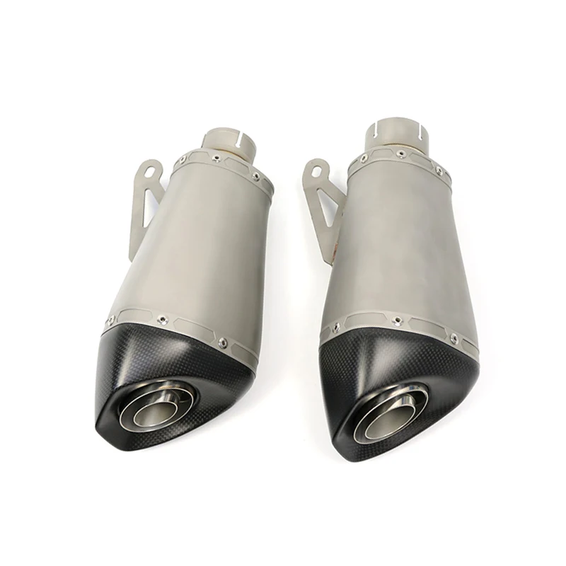 51mm akrapovic Muffler 60mm 65mm Motorcycle silencer cafe racer Exhaust For BMW s1000rr exhaust pipe S1000R 2010-2016 Years