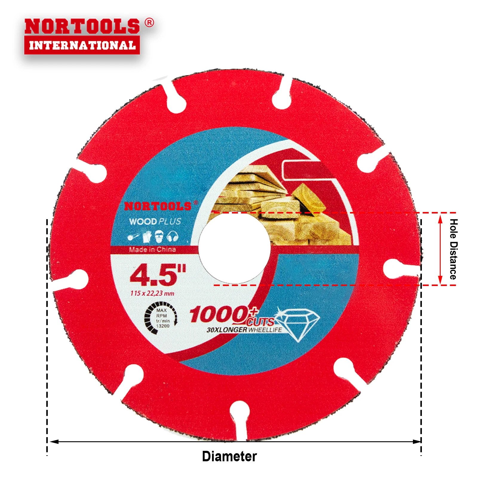 Cold-pressed Segmented Diamond Cutting Marble Saw Blade