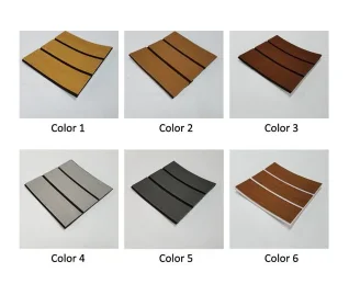 Ocean Sport DIY yacht EVA Foam Faux Teak Sheet Boat Yacht Synthetic Teak Decking for Marine Flooring 6mm