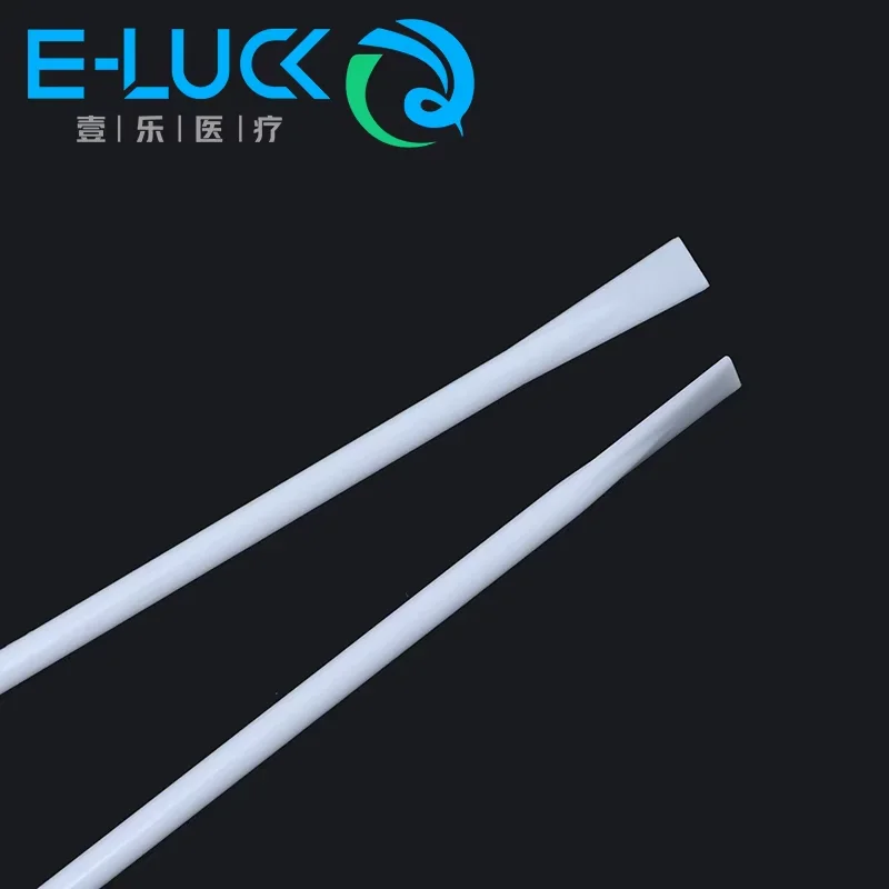 Dental plastic straight Spatula Mixing Rod for glass Ionomer cement disposable white plaster Mixing Sticks