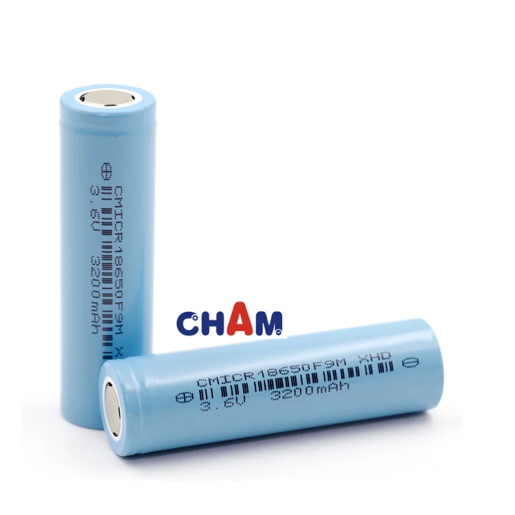 CHAM Cylindrical Icr 18650 Li Ion Cell 3.7v 3.6v Rechargeable Lithium KC 18650 Battery high capacity 3200mAh