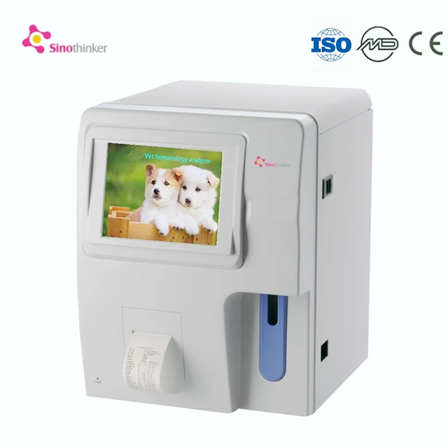 Vet Veterinary Full Auto Hematology Analyzer Blood Analysis System Free Spare Parts Open System