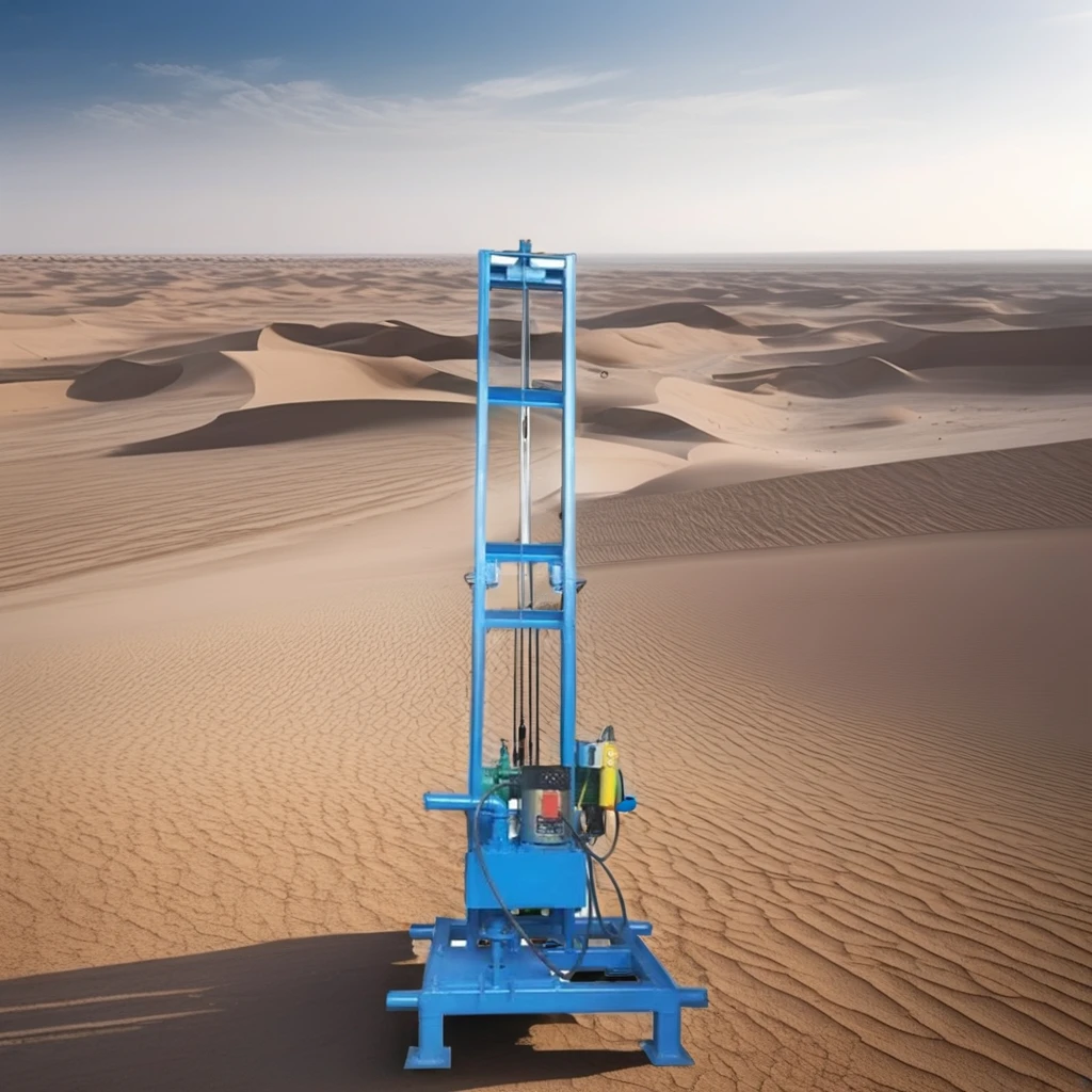 Hot Selling QT-80 Mini Construction Drilling Machine Small Folding Design New Condition for Farms 1 Year Warranty