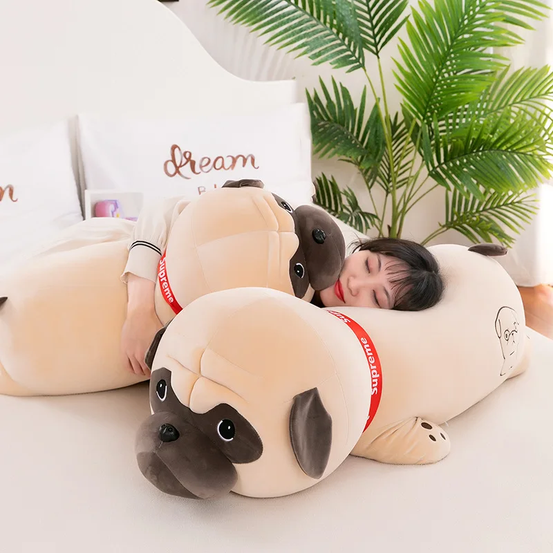 OEM Husky Dog Pillow Chai Dog Pug Plush Toy Gifts to Girls