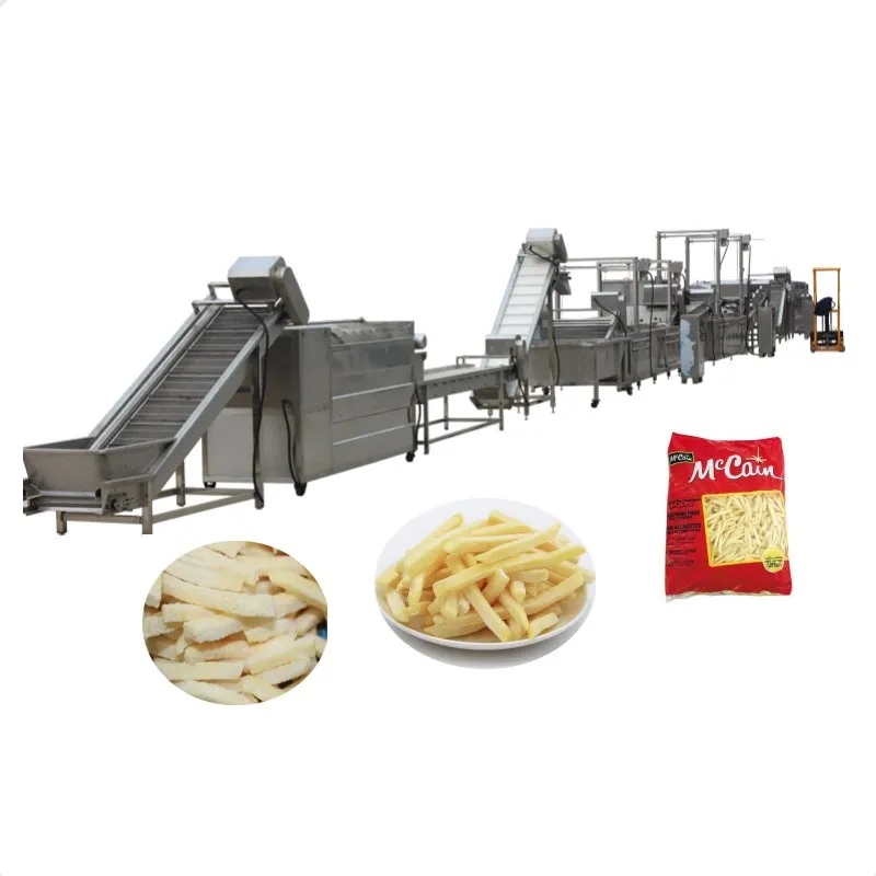 frozen finger French fries chips crisp fries snack Making  Machine
