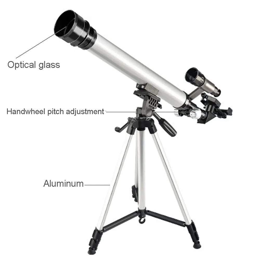 Professional STEM Science Engineering Toys Optical Glass Folding Astronomical Telescope For Kids