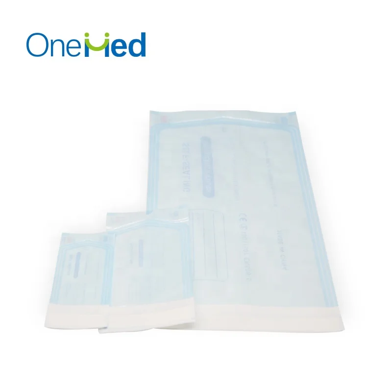 HOT sale Sterilization Pouches for Dentist Tools medical self sealing sterilization pouch