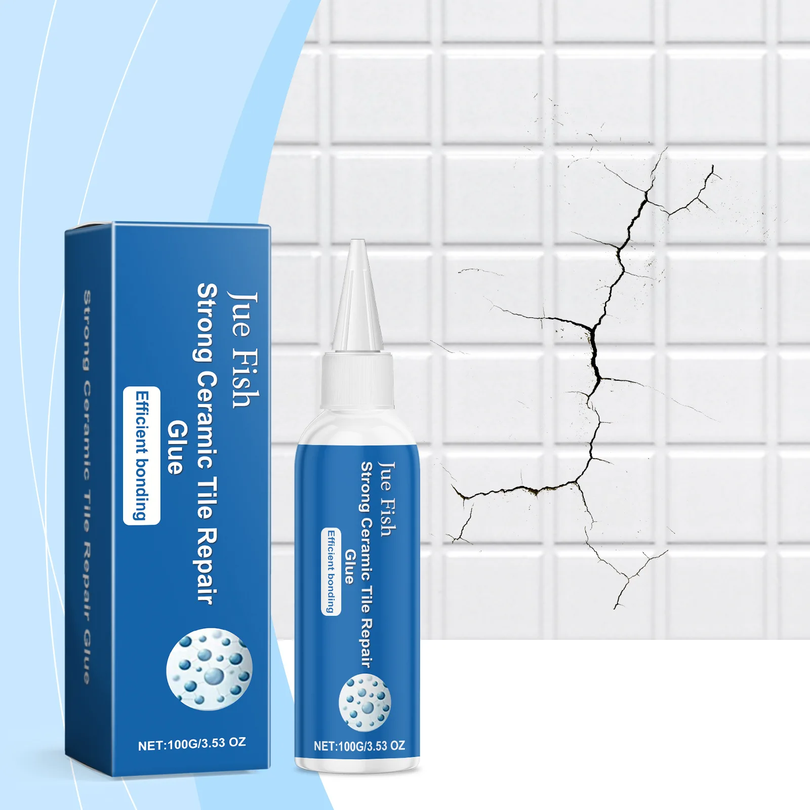 Jue Fish wholesale marble floor tiles furniture pit repair damage repair crack repair adhesive paste