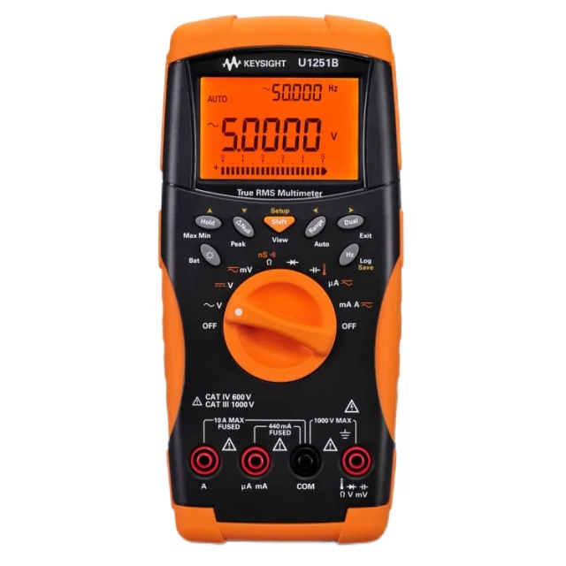 Keysight U1251B - True RMS 50K Count Handheld Digital Multimeter