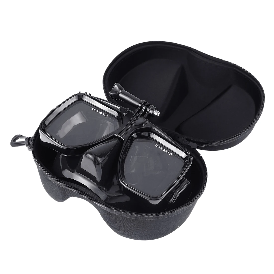 
Water Sports Diving Equipment Black Acrylic Swimming Glasses For Pools 