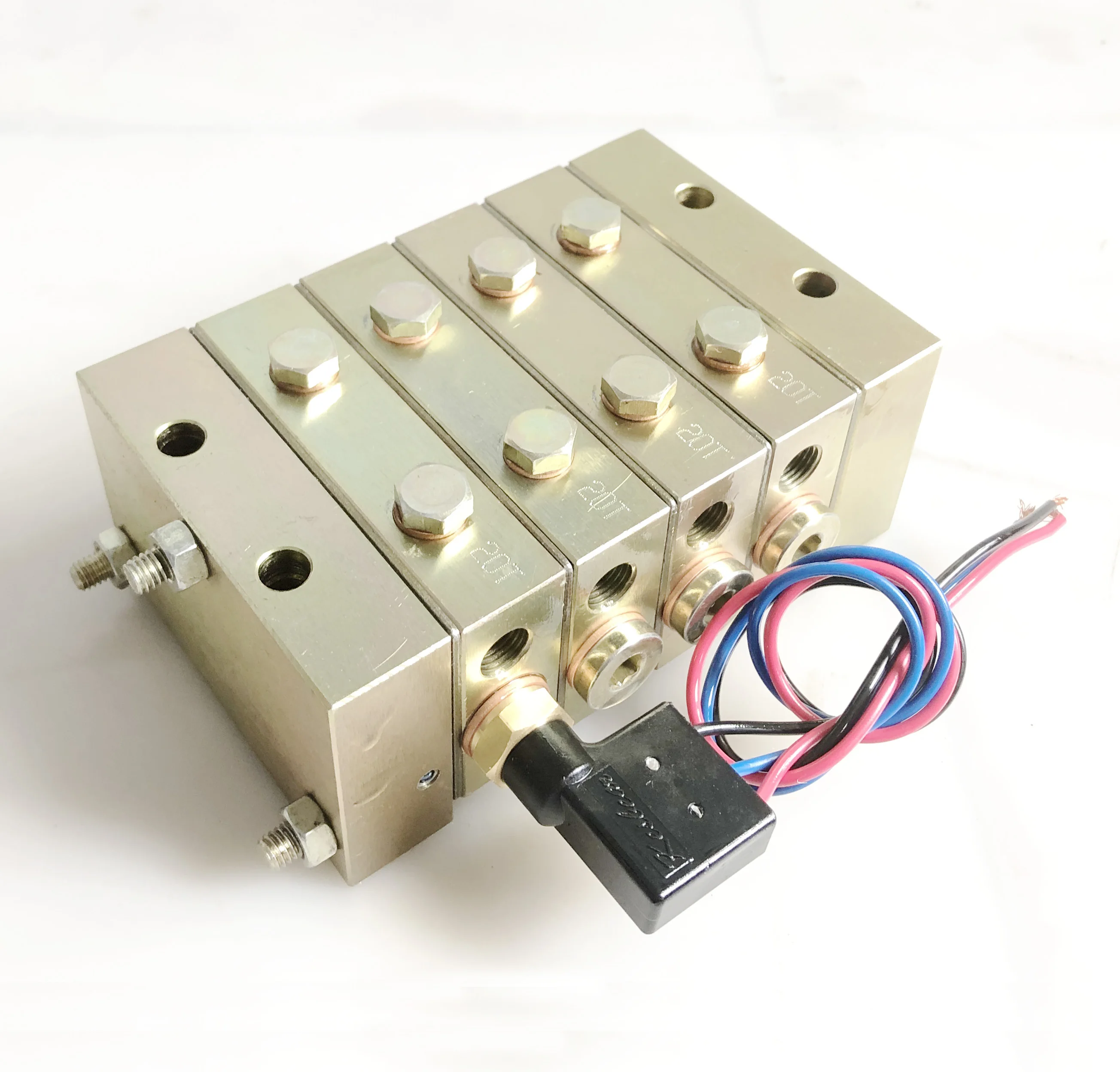 2-14 Way with Micro Switch Progressive Grease Feeder Block Grease Distributor Separator Valve Dispenser Jpq-2000 for Grease Lubr