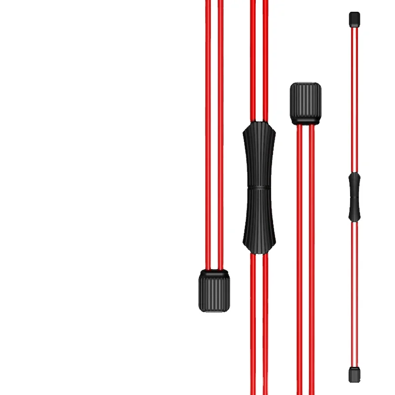 Прямая продажа с завода, Утяжеленные блоки с двойными стержнями, встряхивание, гибкая палка, высокочастотный Вибрационный тренажер