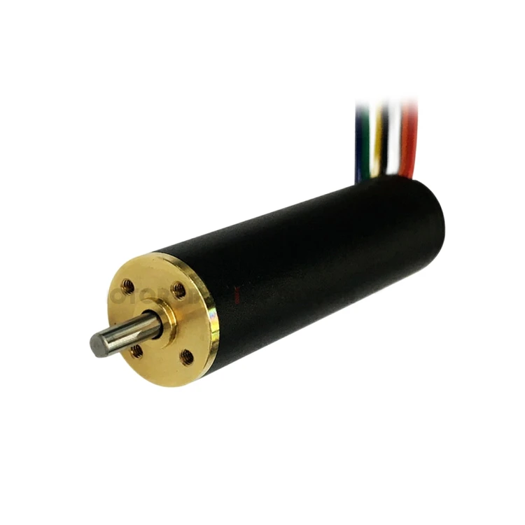 16mm brushless dc 40000 rpm high speed bldc slotless motor