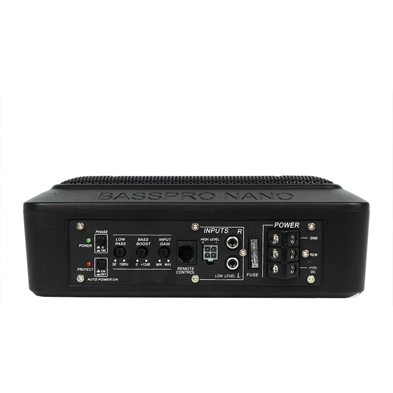 Active Subwoofer Speaker 120W Car Amplifier Audio Car Under Seat Subwoofer Car 10 Inch 1000 Watt