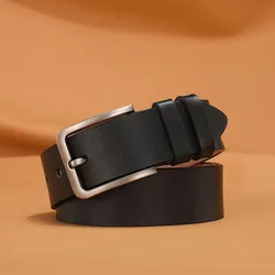 Модный деловой досуг, лидер продаж, классический винтажный ремень из искусственной кожи с пряжкой