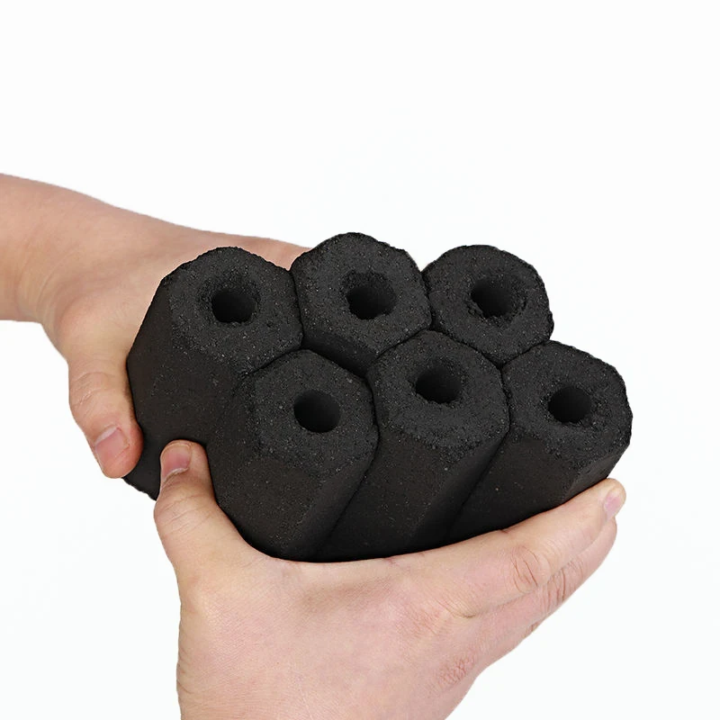 Mechanism bamboo bbq charcoal special price household high temperature household charcoal grilled smokeless flammable