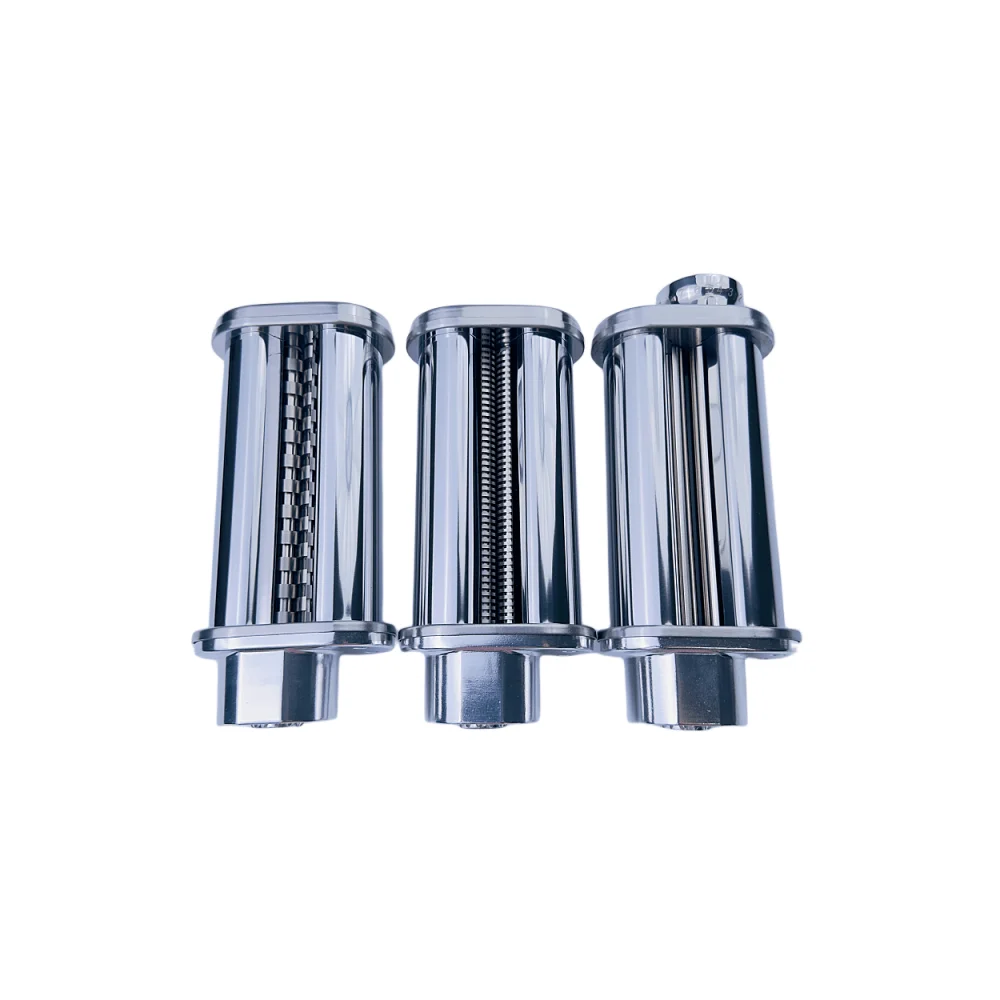 Support OEM ODM custom 3 Piece set Pasta Maker Attachment Pasta Roller fettuccine spaghetti pasta maker