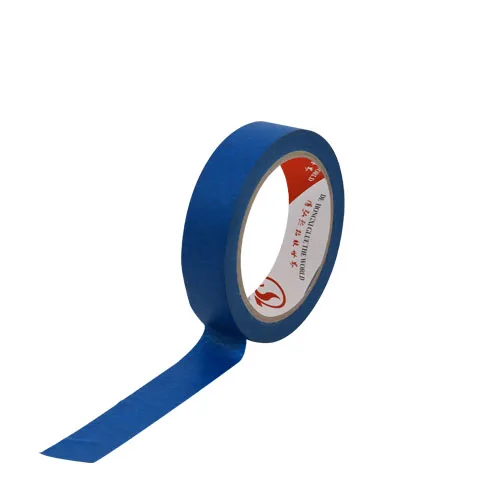 Wholesale Jumbo Roll Writable Automotive Auto Blue Film Crepe Paper Masking Tape Mounting Tape Heat Tape For Painting