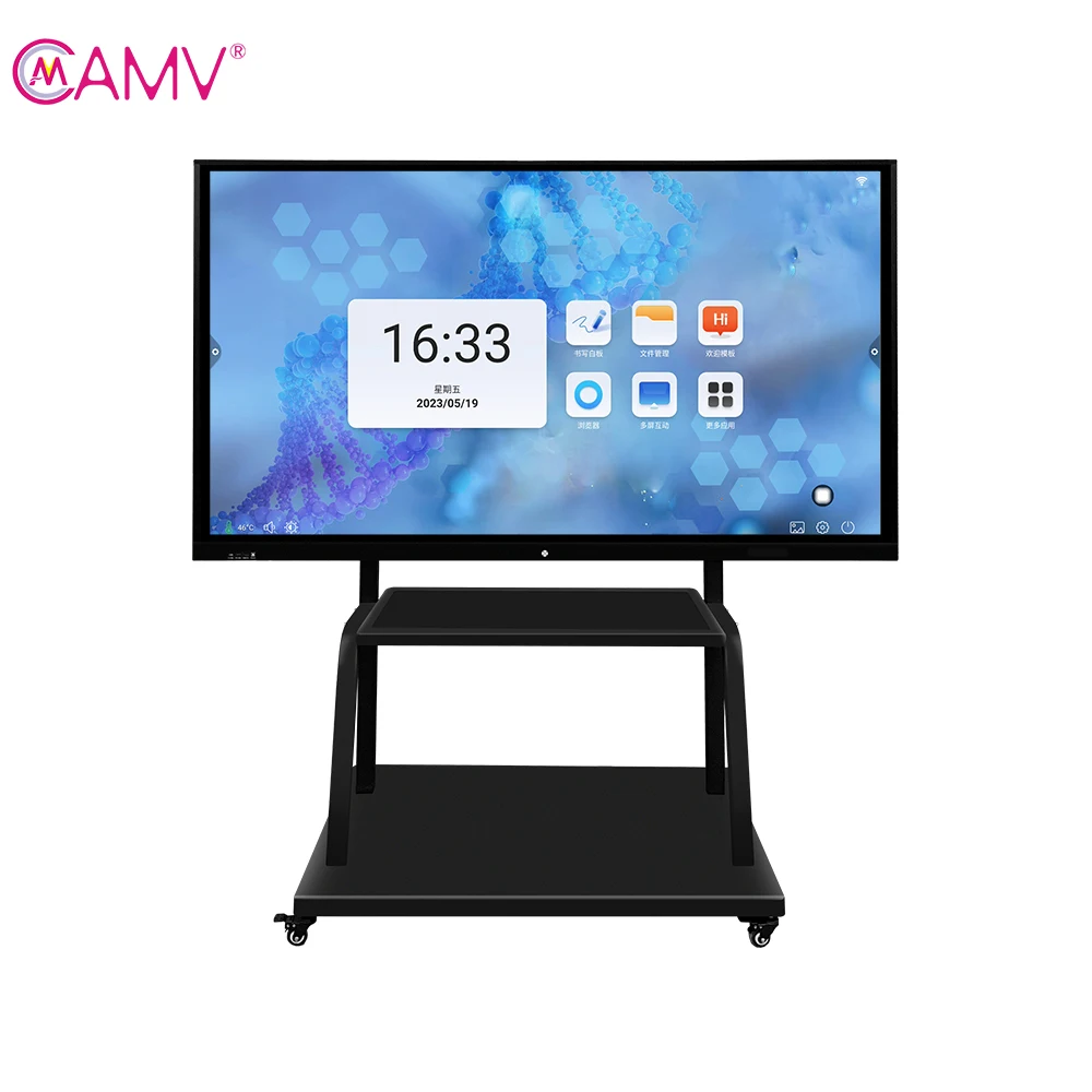 110 100 98 large size screen infrared conference interactive whiteboard smart touch compatible office teaching software