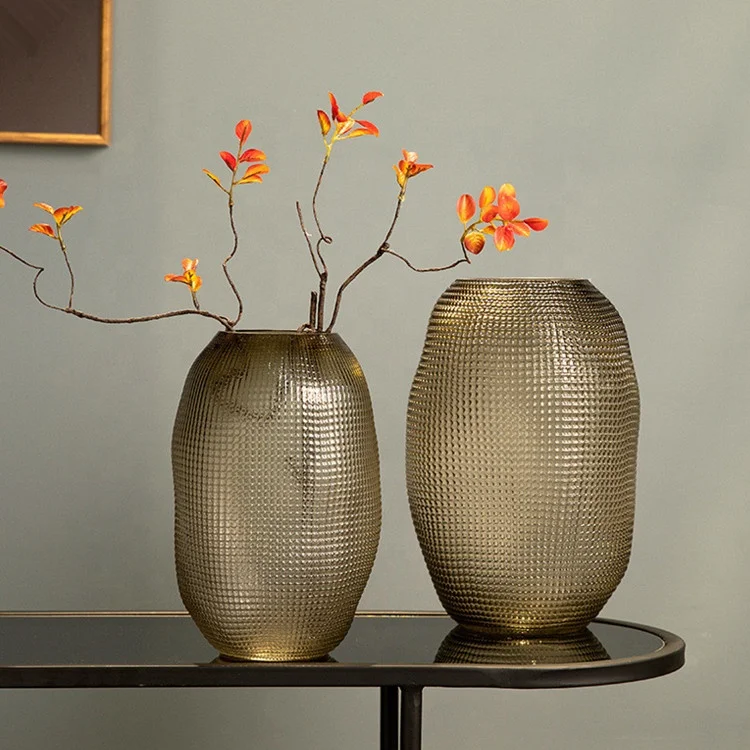 WONDER   High quality handmade glass flower vase for centerpieces