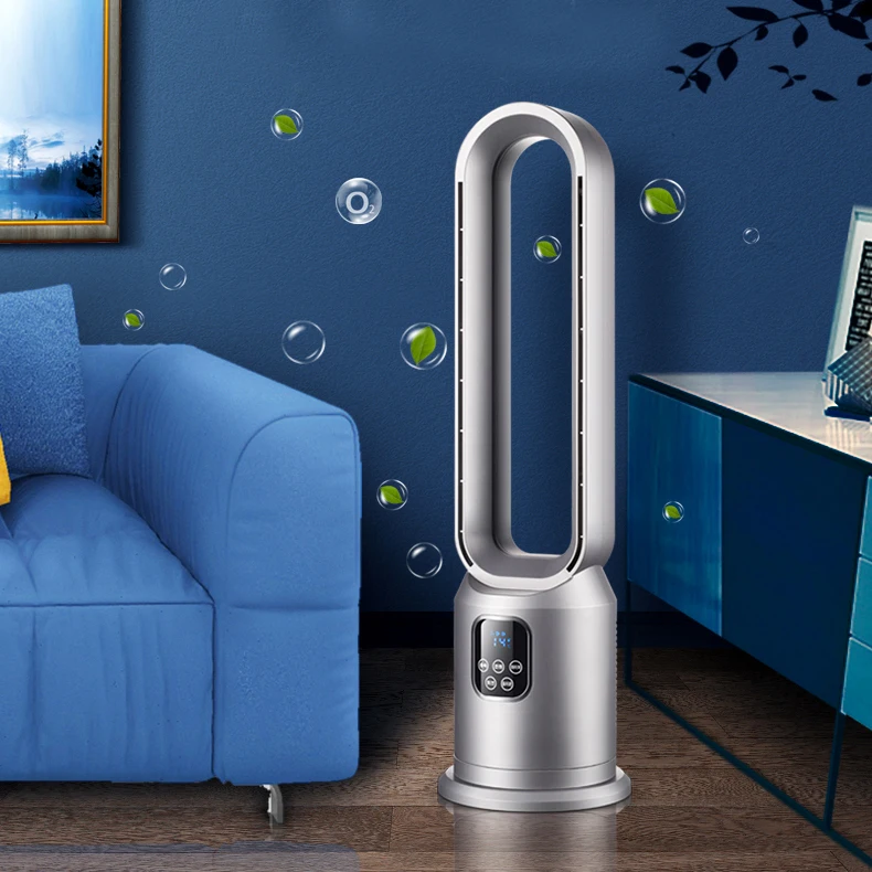 2023 new style  bladeless fan Air Circulator Fan for Home kitchen office quite and colding easy to clean space-saving