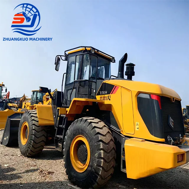 High Quality LiuGong Wheel Loader LG856 Good Condition Chinese Loader 856 Earth-Moving Machine JCB 3CX Model Used