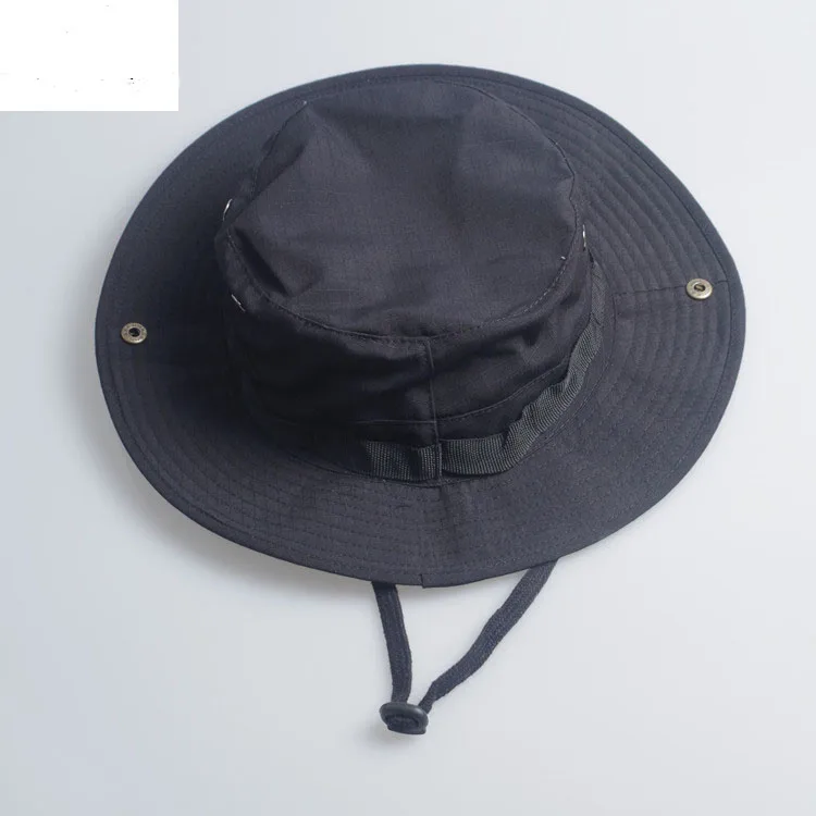 Camouflage Bucket Hat Summer Men Camo Boonie Hats Outdoor Hunting Hiking Fishing Climbing Fisherman Cap