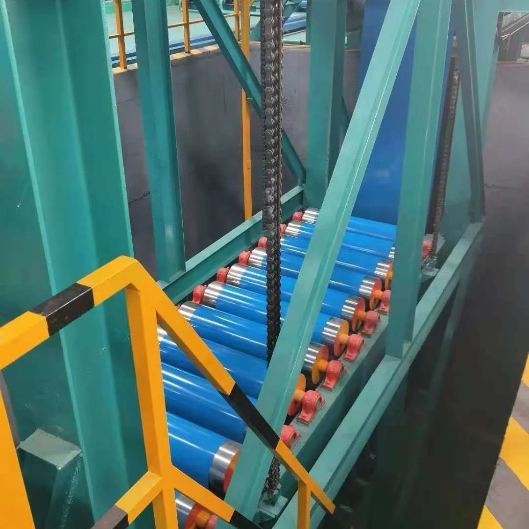 New technology coil painting line equipment for continuous coating of metal sheet