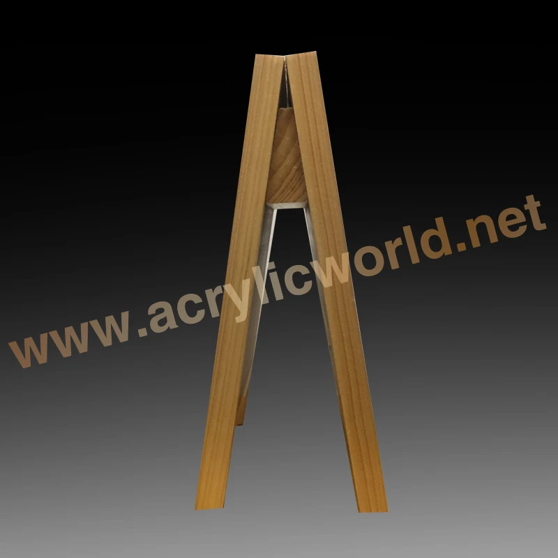 Factory Bar A frame chalkboard Wood A frame A Sign menu CHALKBOARD acrylic menu sign rack
