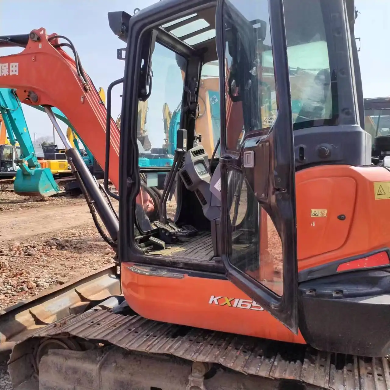 Original Japanese Kubota Kx165 6.5ton Excavator Mini Hydraulic Excavator Small KUBOTA Excavator