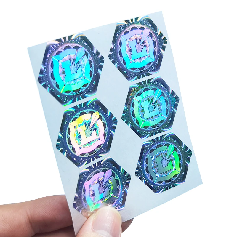 Custom Printing Counterfeiting Warranty VOID If Removed Alarm Security Seal Shipping Packaging Holographic Laser Label Sticker