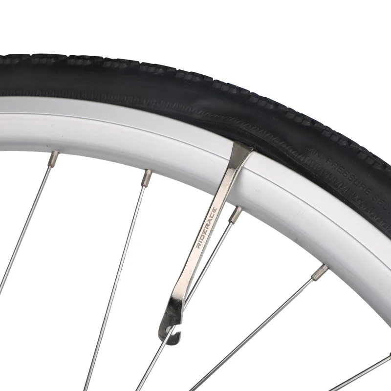 RIDERACE 3Pcs Bike Tire Lever Stainless Steel Road Bicycle Wheel Remover Outdoor Cycling Repair Tool Mtb Tire Lever Pry Up Tool