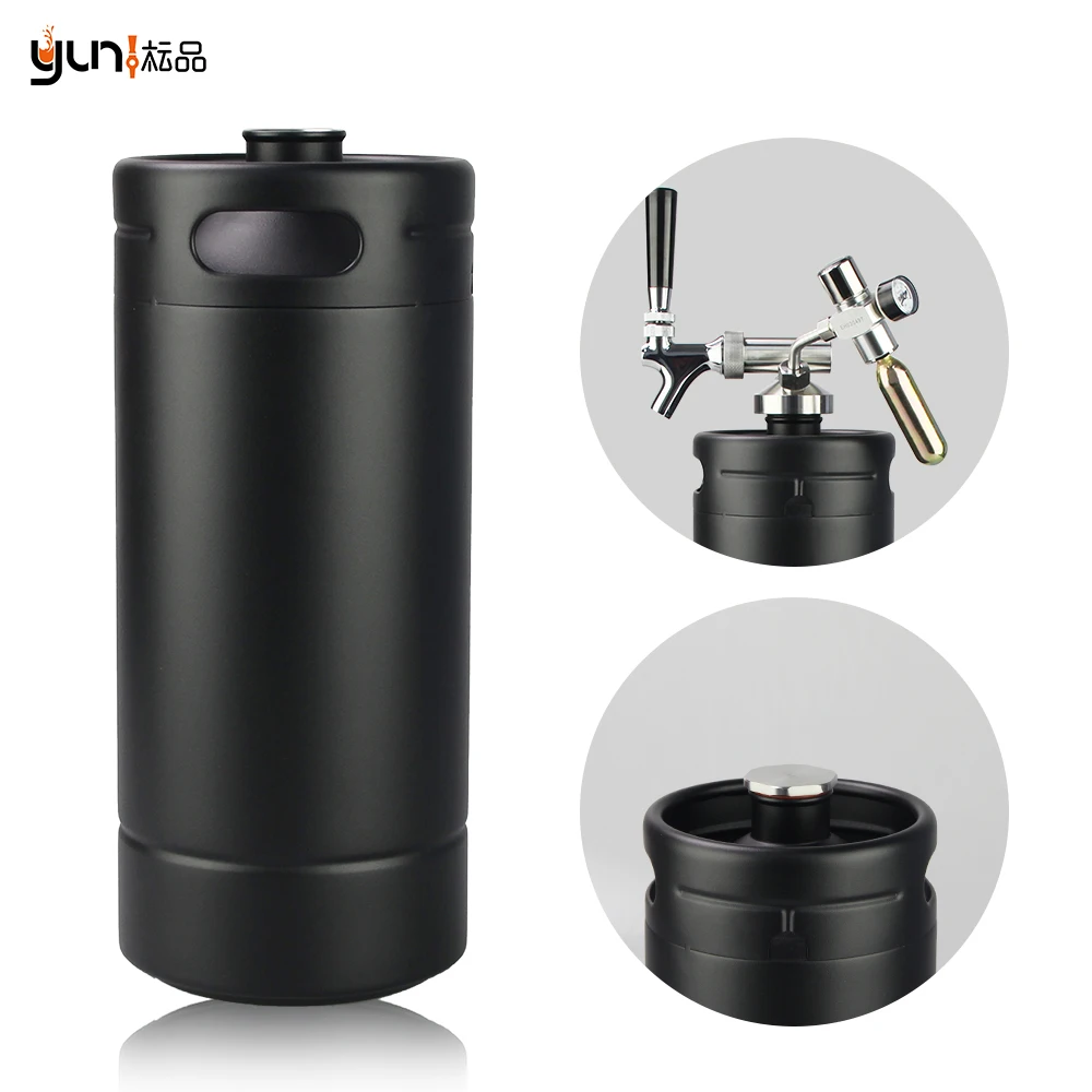  High Quality Food Grade Stainless Steel Beer Keg Set Dispenser Mini