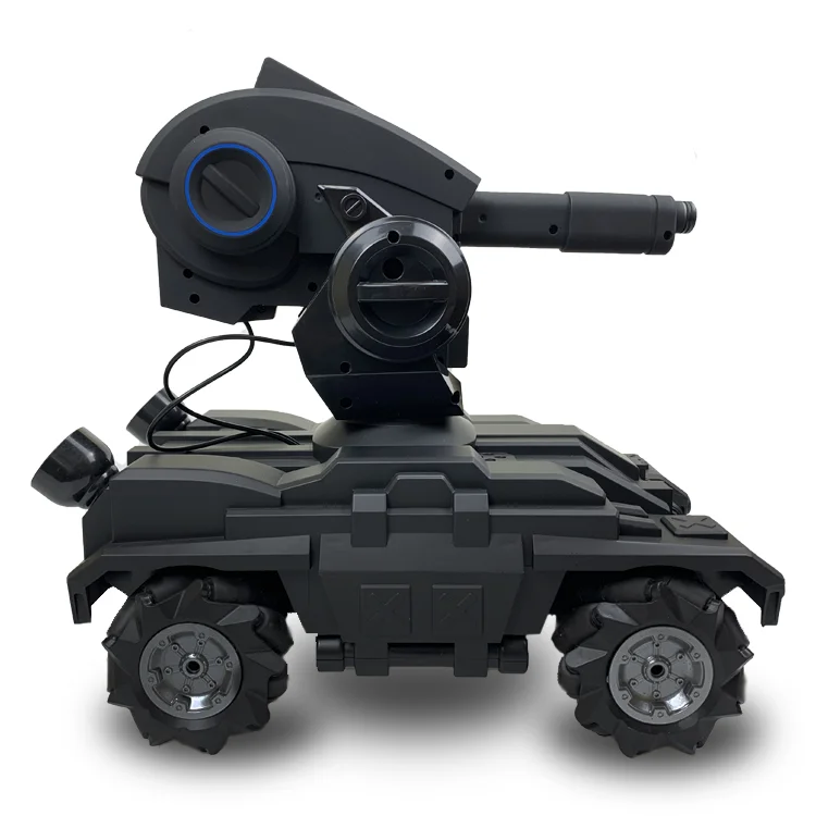 2022 new arrival tank Fight Water Bullet Launch 2.4G Remote Control Car 360 Degree Spin RC Car Toys For Kids