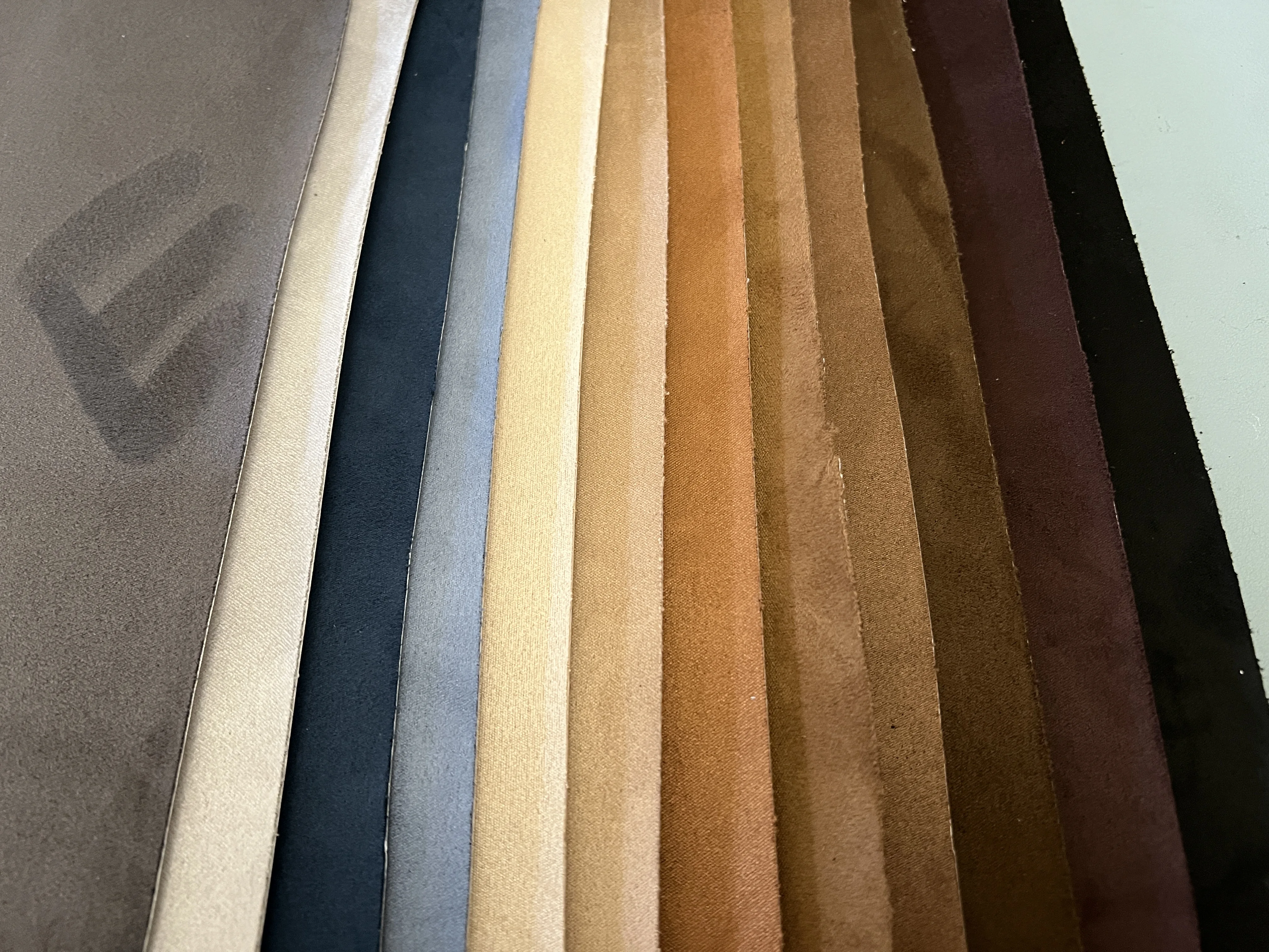 Self Adhesive Leather Suede Fabric for Automotive