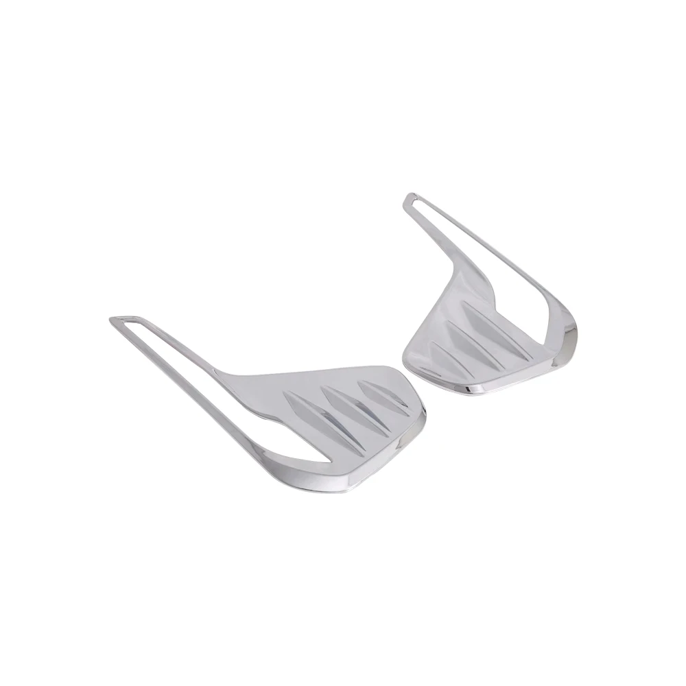 ABS Car Accessories Front Head Fog Light Lamp Eyebrow Cover Trim Exterior Decoration Body Kits For Chevrolet Onix 2019
