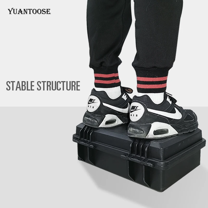 PP Plastic Toolbox Waterproof Protective Equipment Outdoor Tool Box For Camping Tool