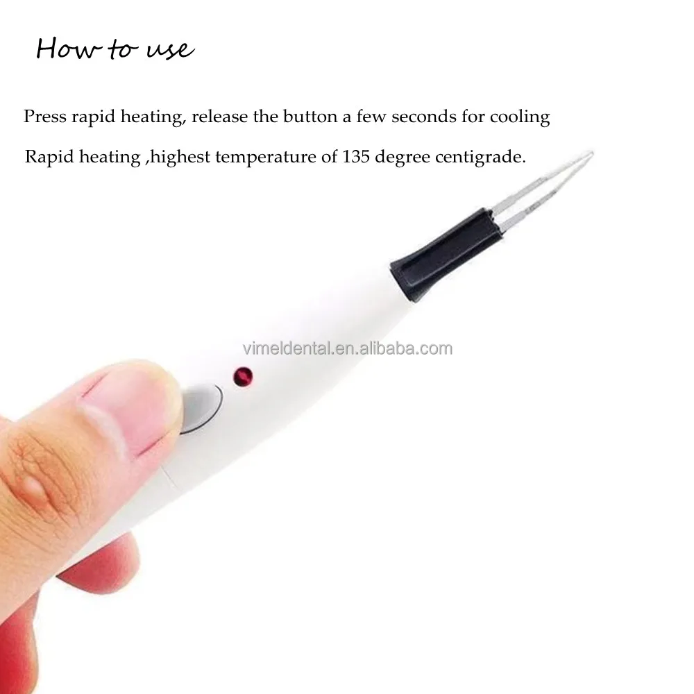 Беспроводной вырезатель для зубов Endo Gutta устройство отбеливания с 4 насадками гигиены полости рта 1 секунда