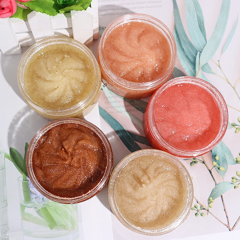 wholesale face natural exfoliating whipped organic vegan sugar body scrub private label