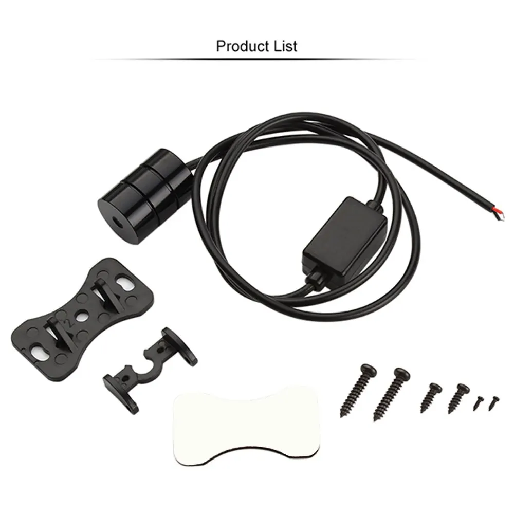 Anti-collision Motorcycle LED Laser Fog Lights Taillight Anti-fog Parking Stop Brake Lamps Warning Tail Light