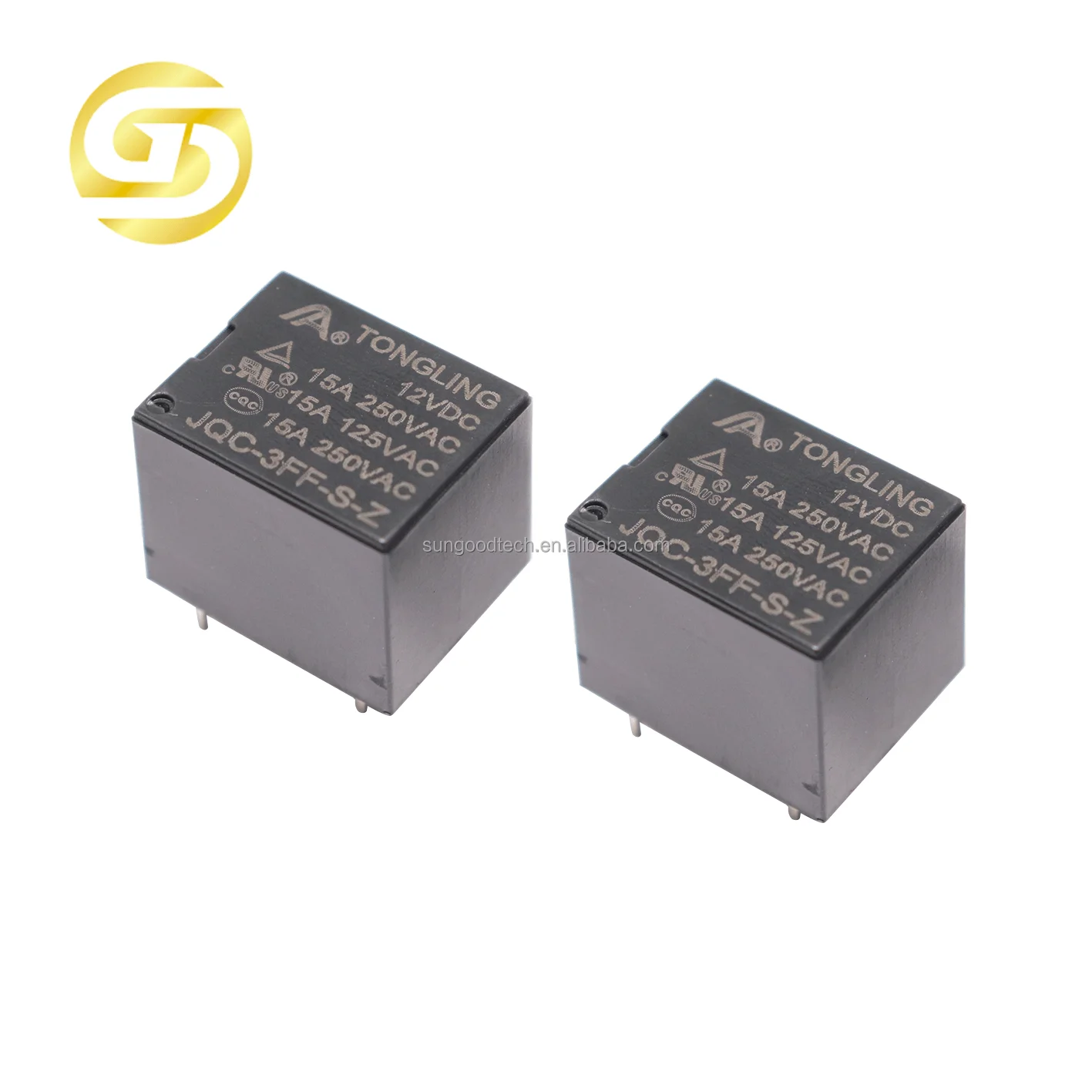 New and Original TONGLING Relay JQC-3FF-S-Z 24V 24VDC 5-PIN15A/250VAC 15A/125VAC