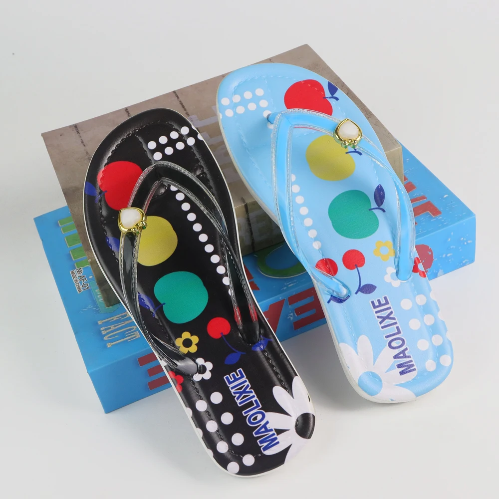 Factory Hot Sale Ladies Sexy Beach Bamboo Slippers Wholesale Flip Flops For Women