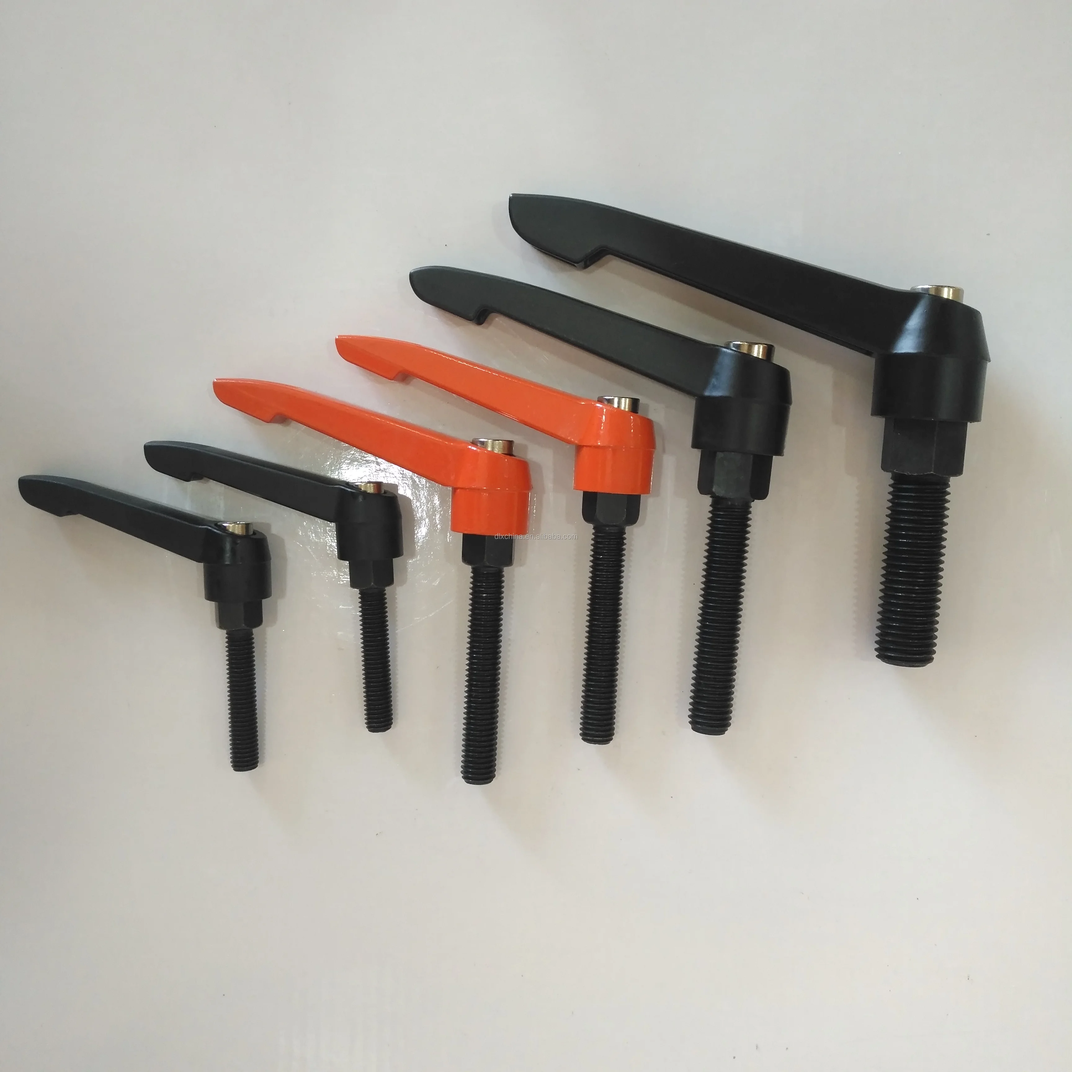 Plastic Material clamp adjustable lever handle for woodworking machine