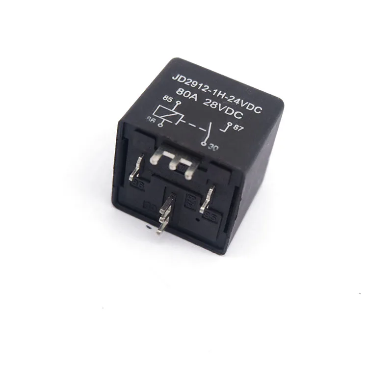 JD2912 24V 80A Car Relay 4 pins Relay4pin PCB Auto Relay