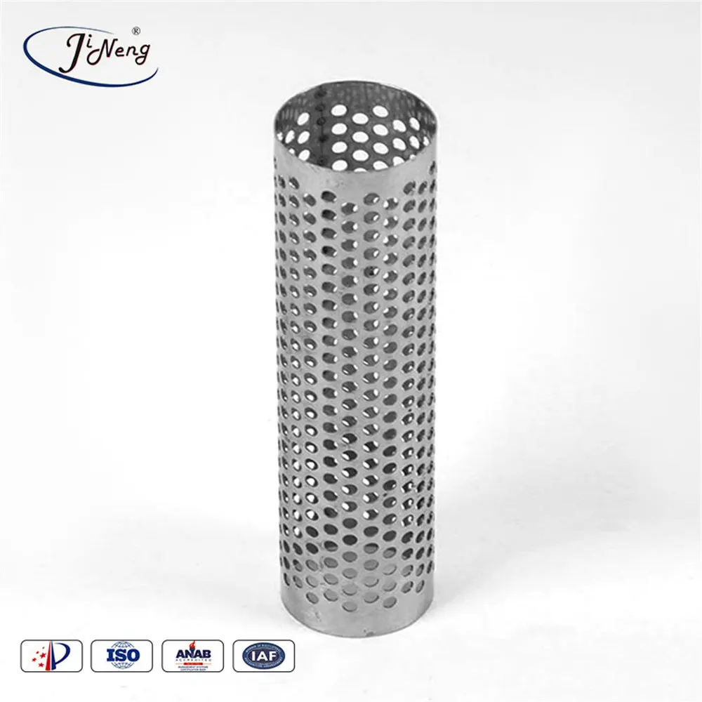 Customizable Stainless Steel Perforated Cylindrical Tubes Cartridge Pressure Vessel Filter Industrial Filtration Applications