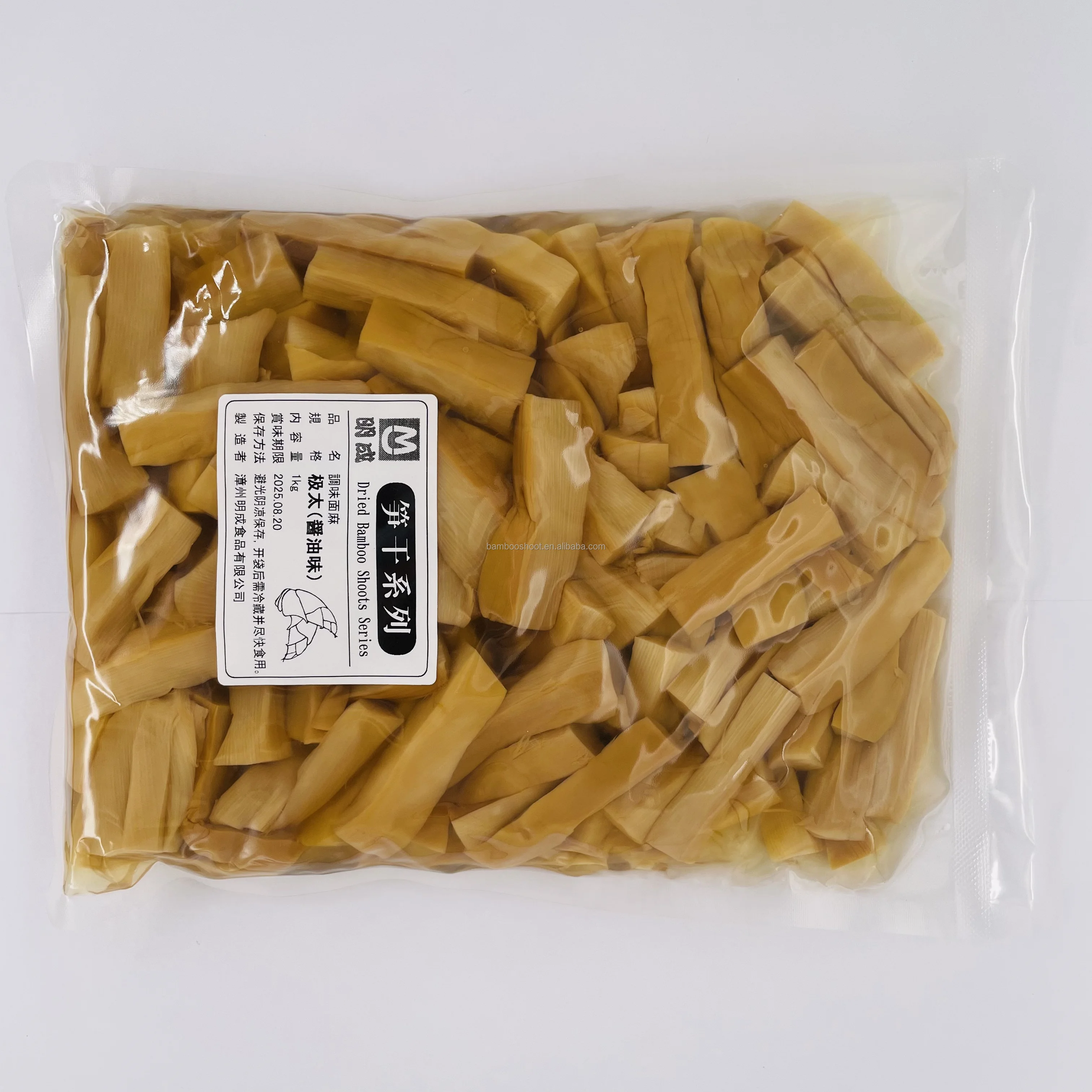 SEASONED MENMA CANNED SPICY SEASONING FLAVORED DRIED BAMBOO SHOOT STRIPS FOR JAPANESE RAMEN