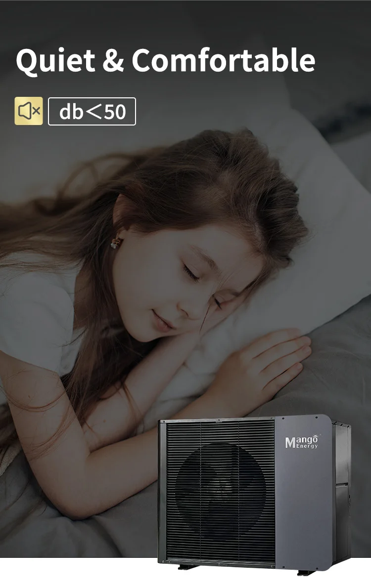 Erp A+++ R32 R290 WIFI 10KW 20KW heat pump DHW Heating Cooling Monoblock DC Inverter Air to Water Heat Pump